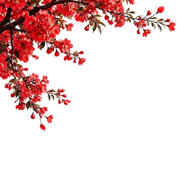 Red flower tree